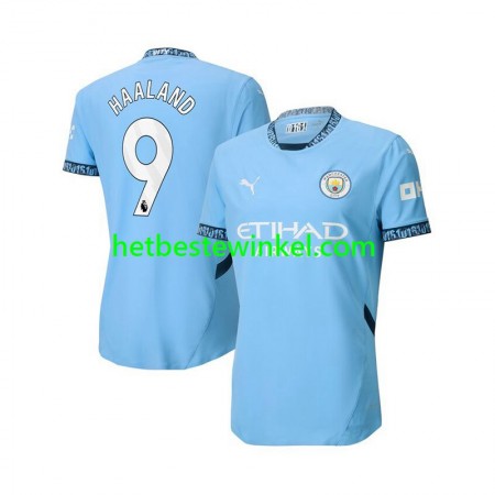 Manchester City Erling Haaland 9 Voetbalshirts Thuis 2024-25